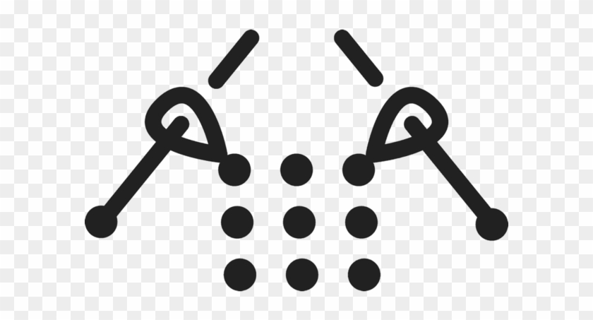 Knitting Icon Rubber Stamp - Knitting Icon Rubber Stamp #1218149