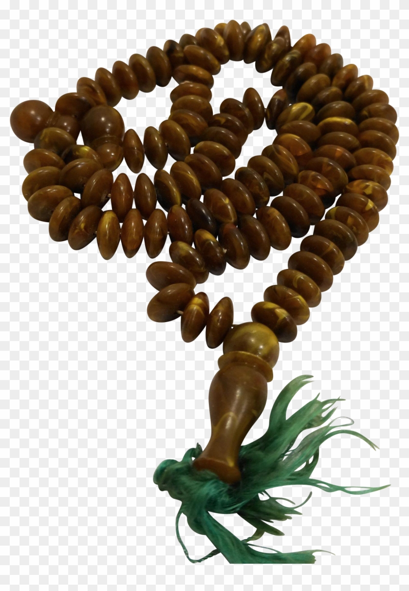 Baltic Amber Tasbih Muslim Prayer Beads Rosary 89g - Tasbih Png #1218153