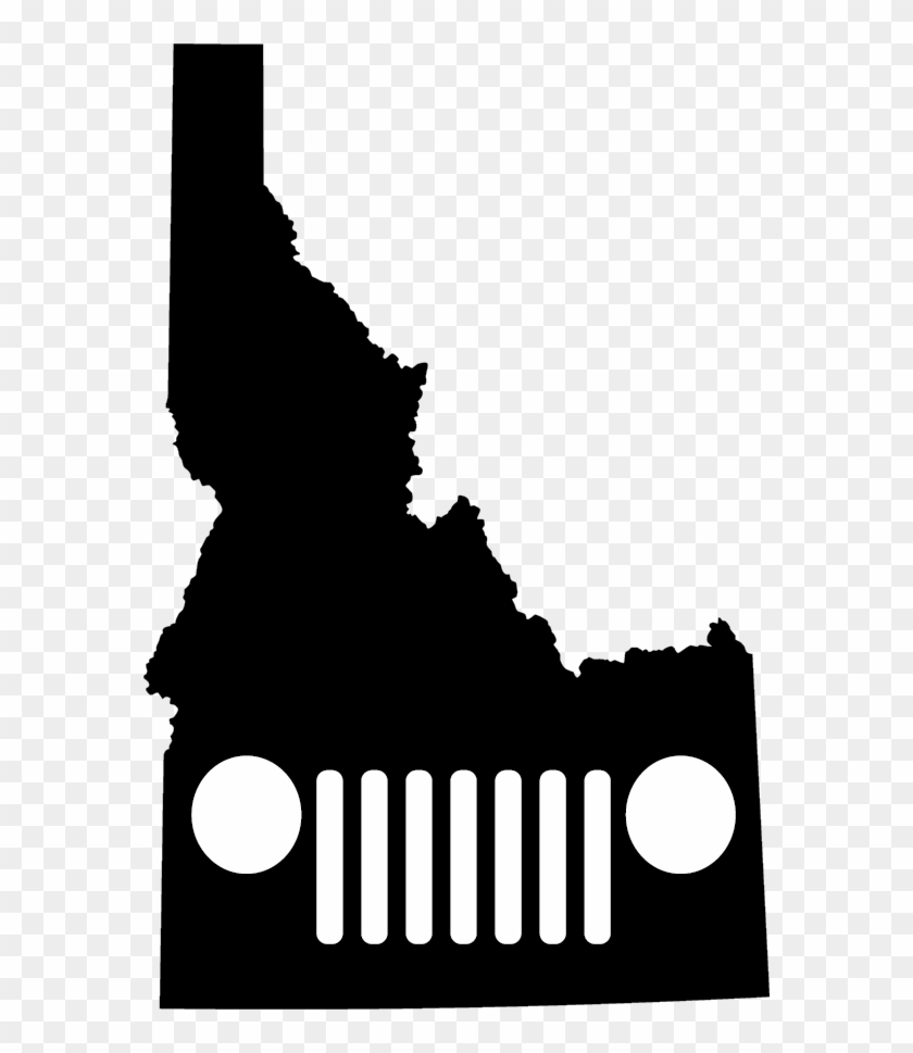 Idaho Grille Decal - Idaho Vector #1218330