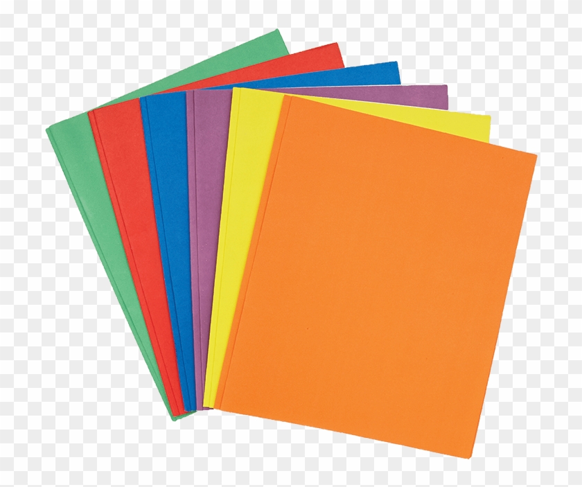 2 Pocket Portfolio - Construction Paper #1218423