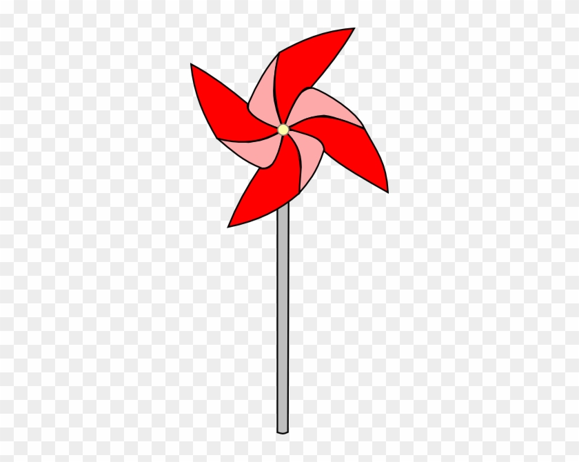 Red Pinwheel Png #1218474