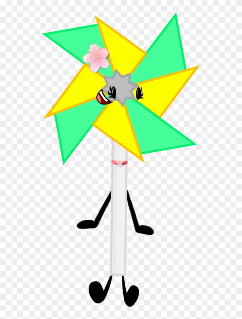 Pinwheel Fan-made Pose By Willybilly2006 - Bfdi Pinwheel #1218531