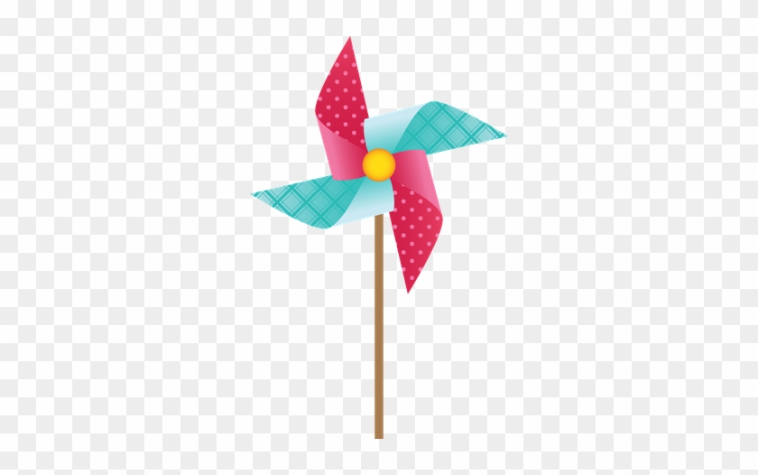 Cataventos - Pinwheel Toy Clipart Png #1218567