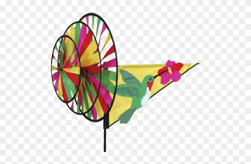 Triple Wheel Hummingbird Spinner - Premier Designs Hummingbird Triple Wind Spinner #1218568