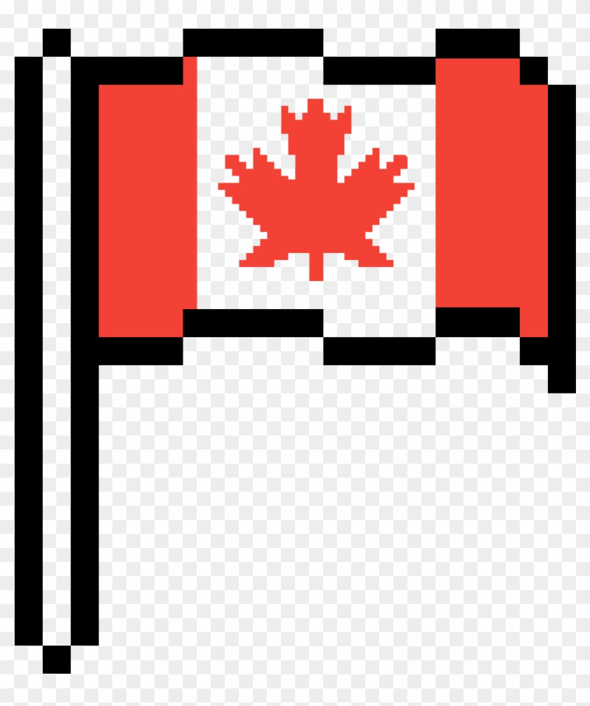 Flag Terraria Video Game Pixel Art - Burger Pixel Png #1219001