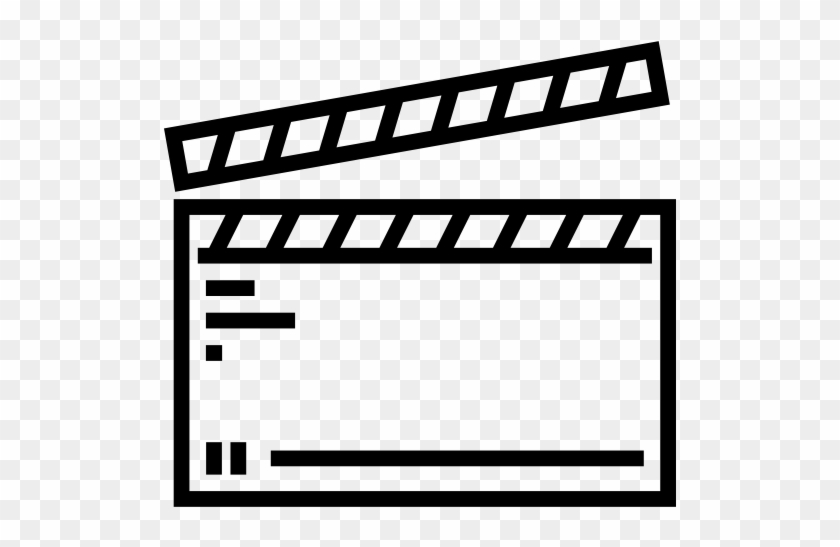 Clapperboard Free Icon - Clapperboard #1219030