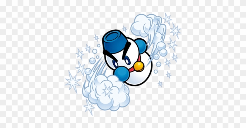 Kirby Chilly Making Snow - Chilly Kirby #1219033