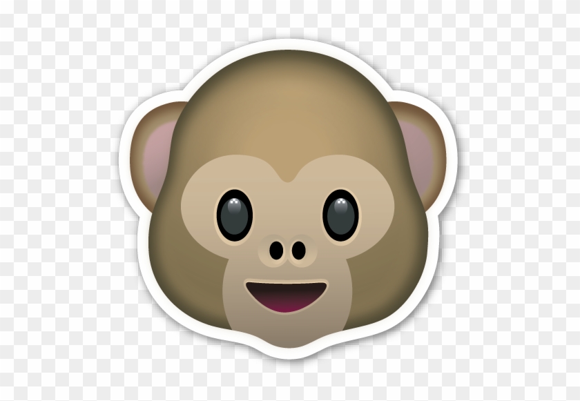Monkey Face - Emoji Vovó Png #1219040