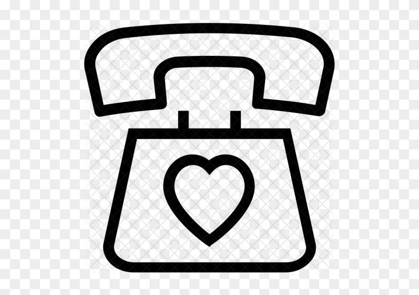 Telephone Icon - Love #1219183