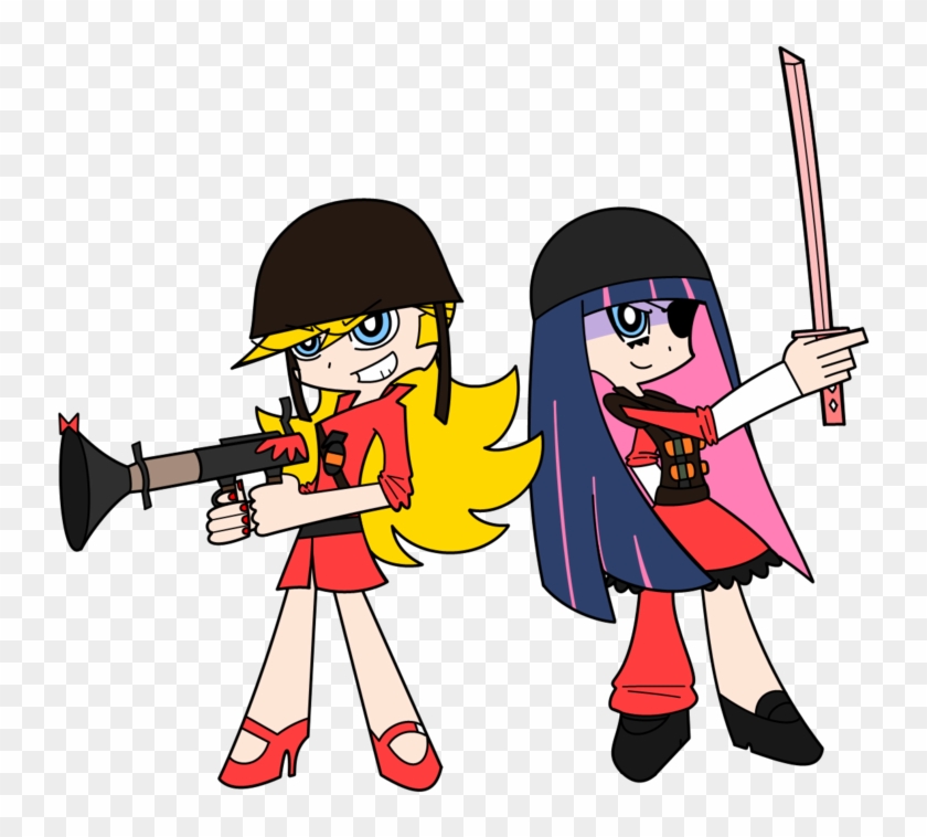 Tf2 Panty And Stocking By Airedaledogz - Tf2 Panty And Stocking #1219308