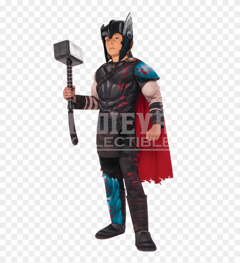 Kids Gladiator Thor Deluxe Costume - Thor Ragnarok Costume Kids #1219325