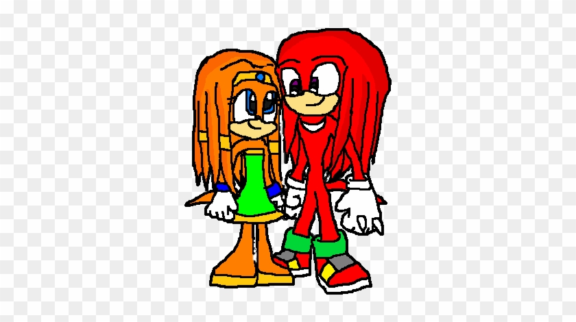 Knuckles And Tikal Together My Opinion By 9029561 - Tails #1219334