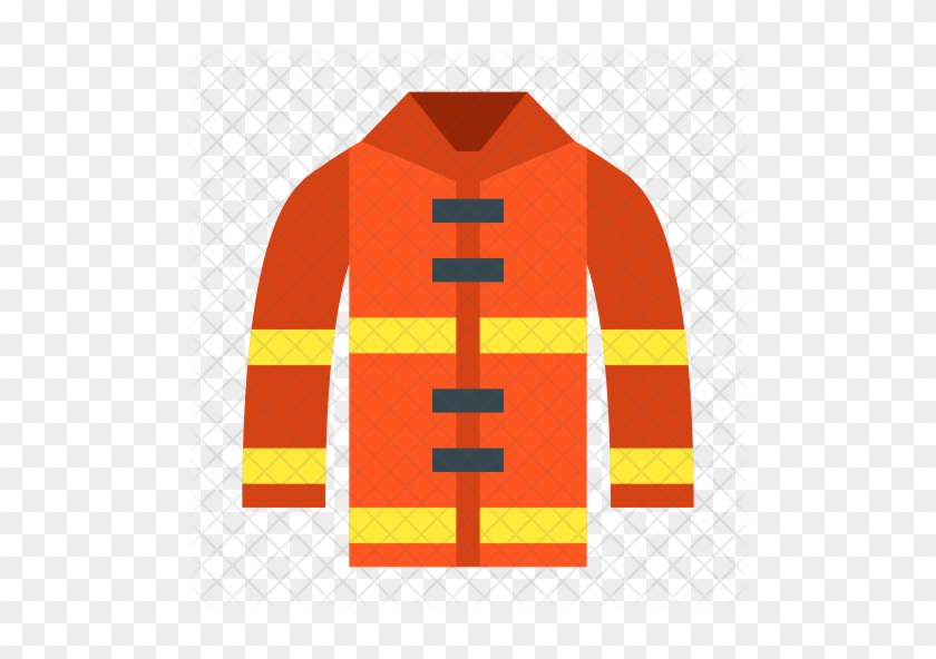 Fireman Coaat Icon - Firefighter #1219360