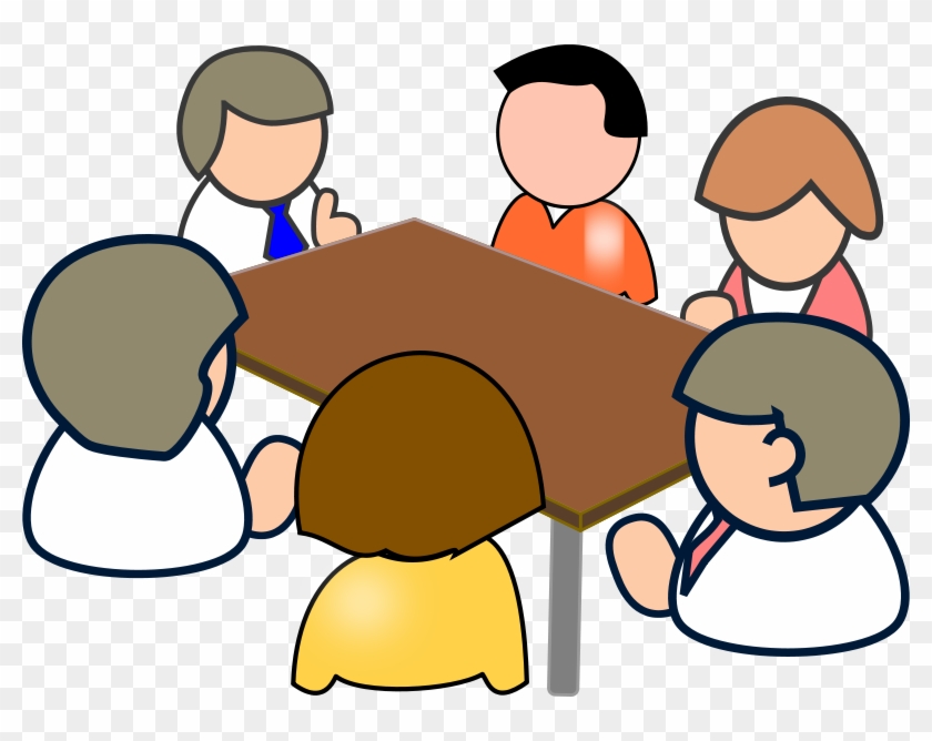 Meeting - Clip Art People #1219361