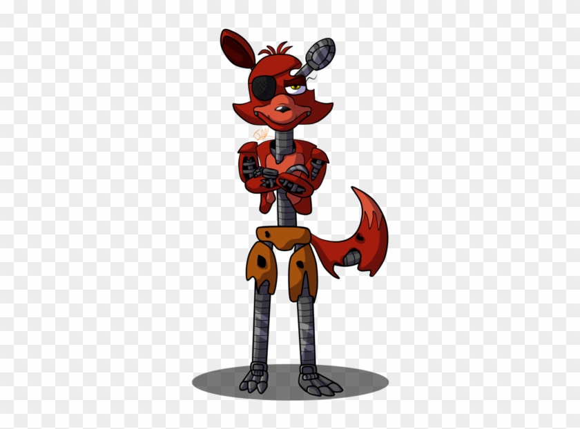 Stylized Withered Foxy By Austinthebear - Foxy De Five Nights At Freddys 2  - Free Transparent PNG Clipart Images Download