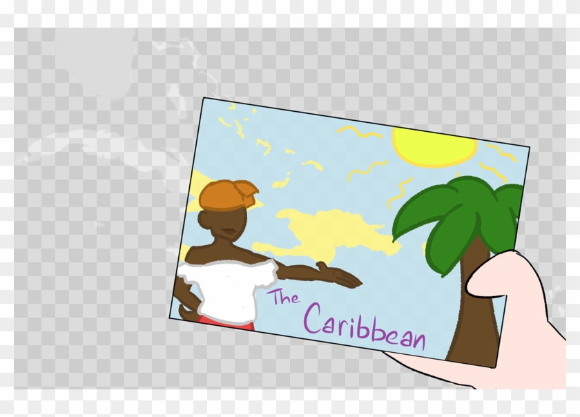 Island Girl Illustration - Caribbean #1219396