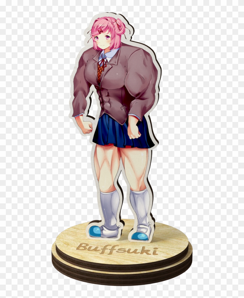 Oc Fanart[oc] Buffsuki Figurine - Doki Doki Literature Club Memes Español #1219411