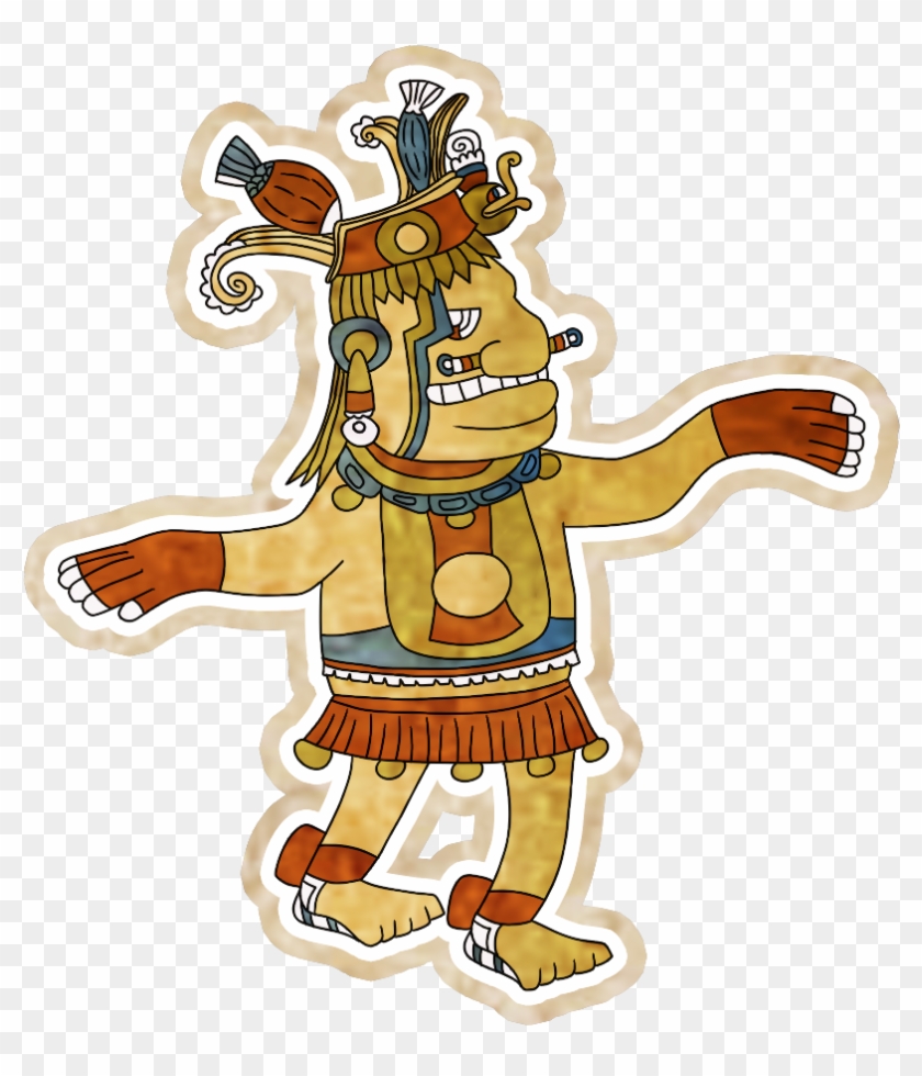 Aztec God Centeotl By Pamgomez - Aztec God Png #1219507