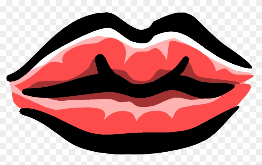 Lips Clipart Mouth Shut - Flashcard Bouche #1219529