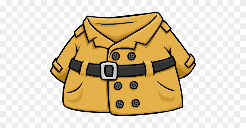 Detectives Coat Club Penguin Wiki The Free Editable - Club Penguin #1219538