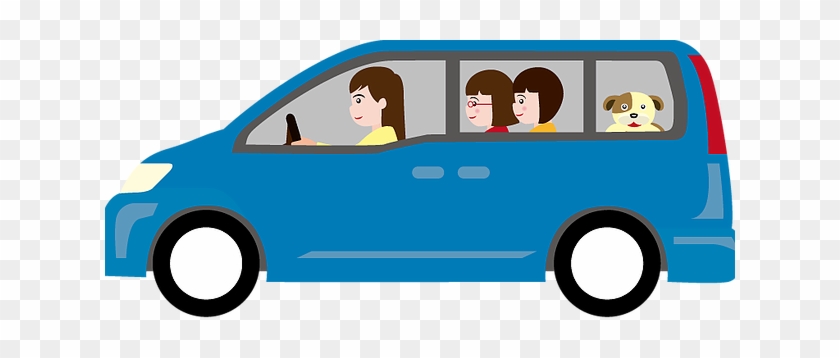 All Rentals Come With A Free Gps And Wifi - Minivan Clipart #1219563