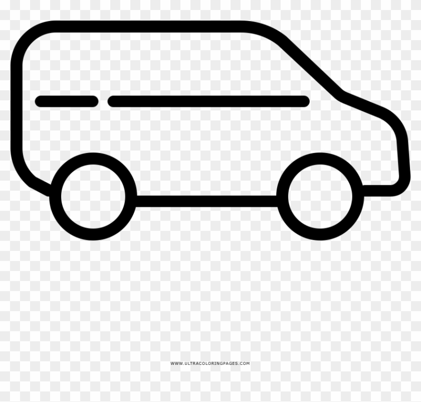 Minivan Coloring Page - School Bus #1219568