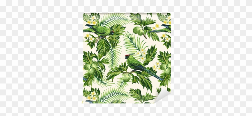 Seamless Tropical Pattern With Leaves, Flowers And - All Is Beauty Now By Sarah Faber (audio Book) #1219638