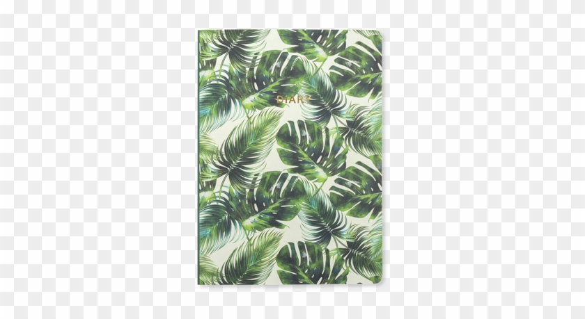 Tropical Leaf - Palm Tree 2018 Diary #1219660