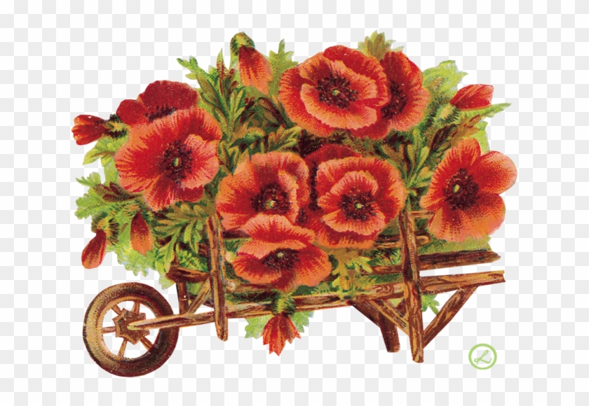Art Vintage Flowers \ Винтажные Цветы - Różności Z Kuferka Gify #1219723