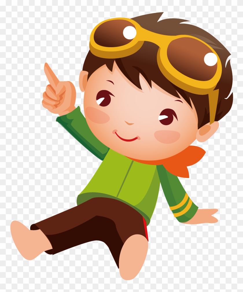 Royalty-free Boy Clip Art - Clip Art Cute Boy With Telescope #1219773