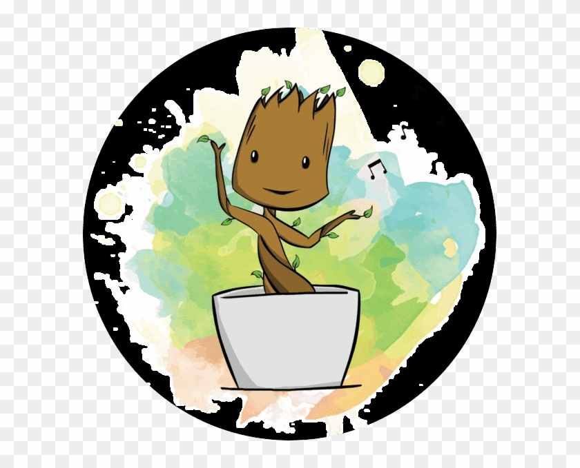 Download Baby Groot Cartoon Free Transparent Png Clipart Images Download