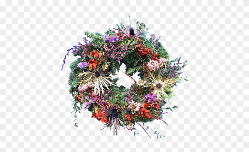 Wreath Of Dried Flowers - Wreath #1220068