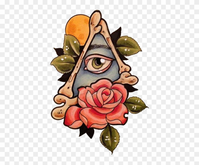Eye Of Providence Tattoo Clip Art - Clip Art #1220093