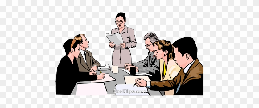 Business Meeting - Office Meeting Clipart Png #1220147