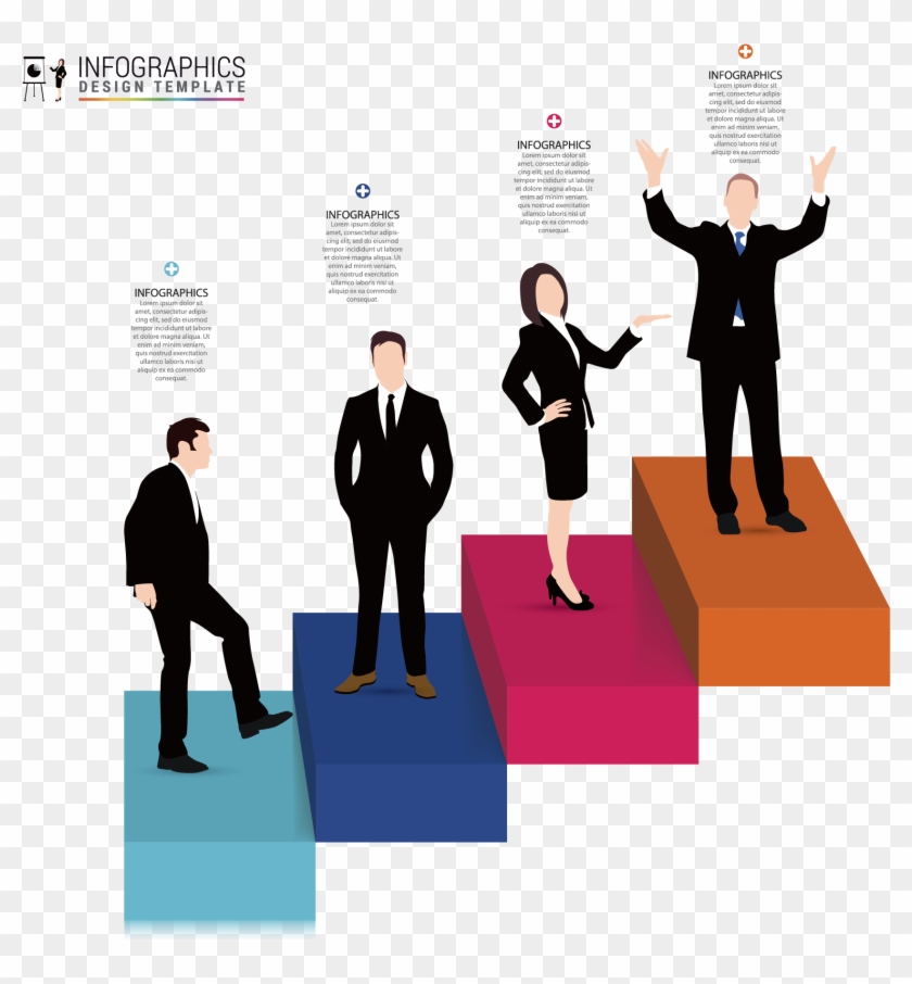 Businessperson Infographic Illustration - Businessperson #1220199