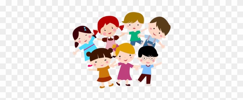 Happy Children, Children, Cartoons, Vectors Png And - Children Vector #1220213