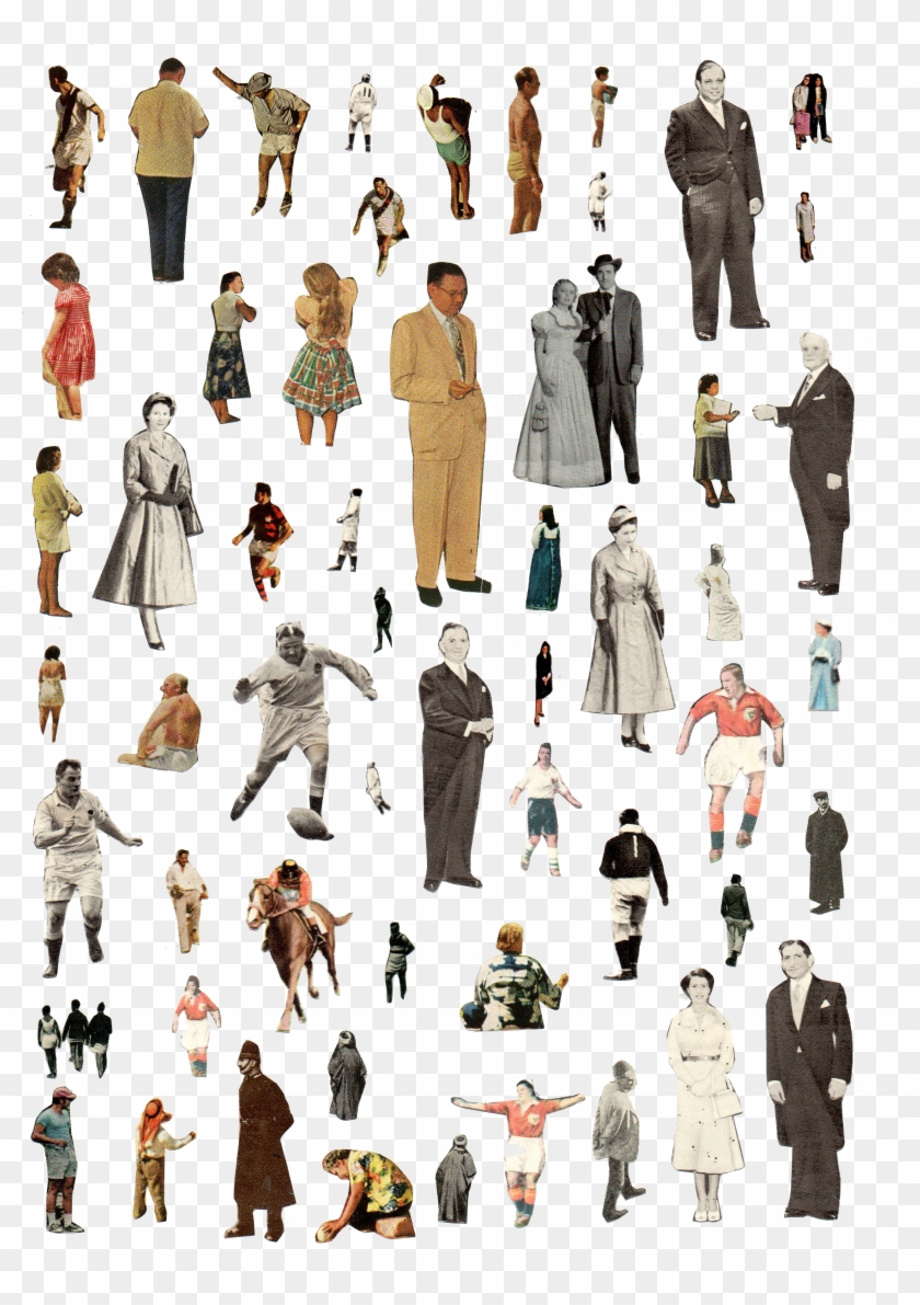 Cut Out People, People Png, People Cutout, Architectural - Illustrated People Render Architecture #1220230