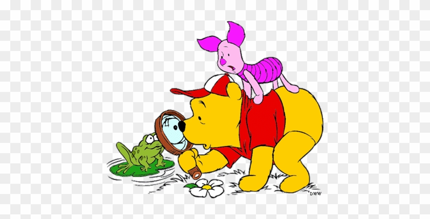 Summer Clipart July - Winnie The Pooh Frog #1220342