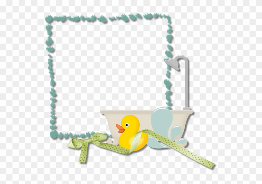 Frame Made With A Kit Called Bath Time From Polkadot - Lovebird #1220426