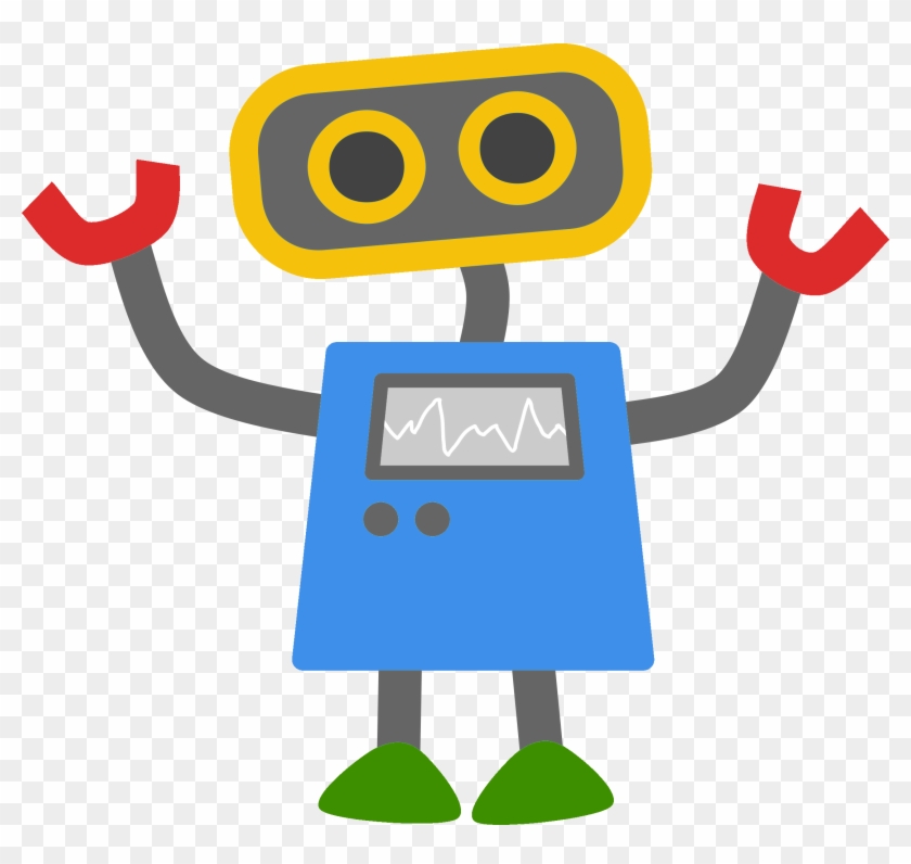 Googlebot Google Colored Robot Cartoon - Internet Of Robotic Things #1220462
