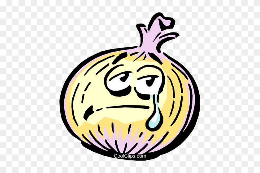 Cartoon Onion Royalty Free Vector Clip Art Illustration - Onion #1220590