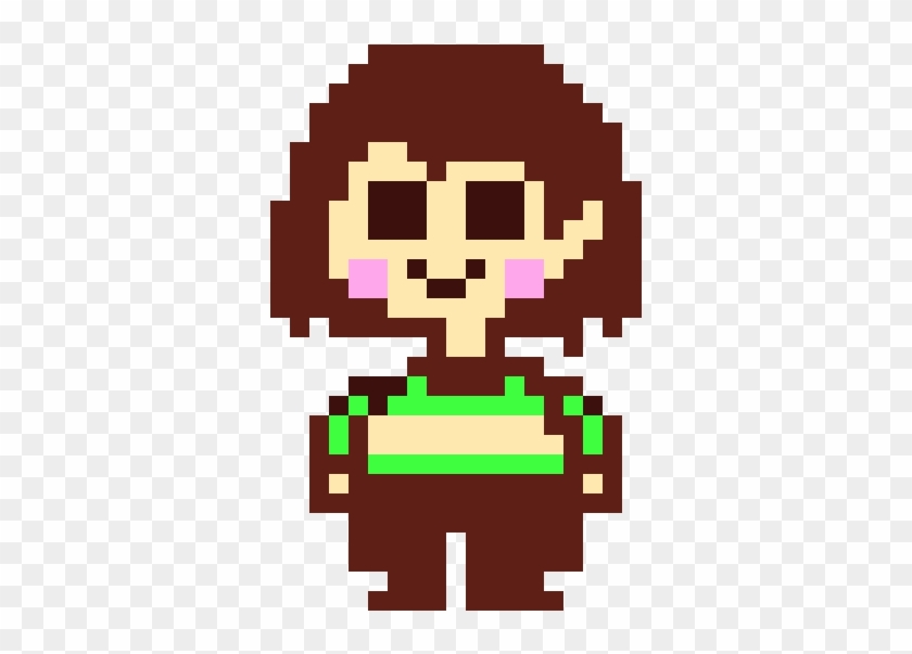 Thumbnail For Version As Of - Asriel And Chara Sprite #1220821