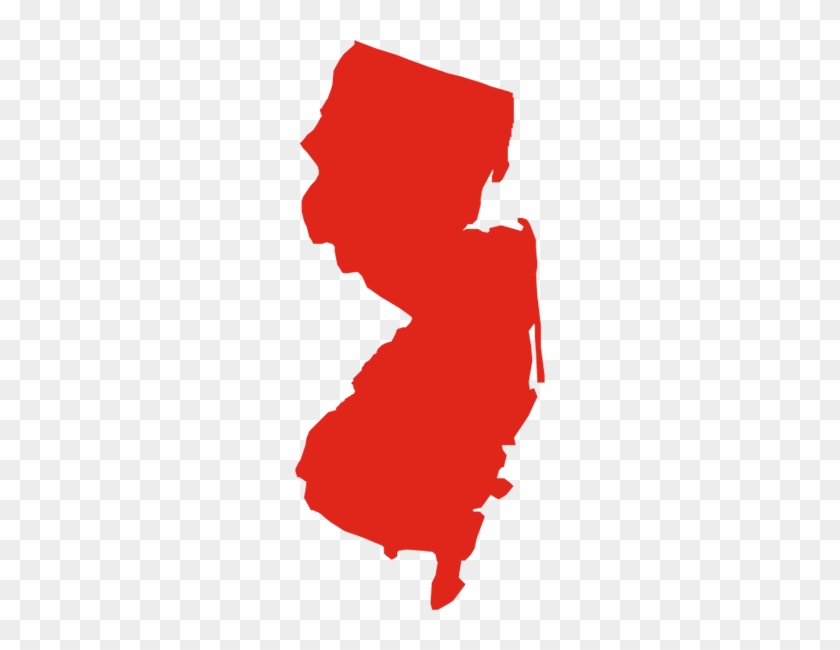 Category Pin State For Which Entry Submitted - New Jersey Map Outline #1220905