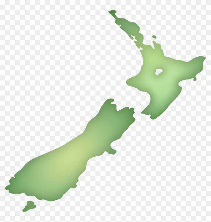 Cows Stranded By Nz Earthquake, Were Saved By A Track - Nueva Zelanda Mapa Bandera #1220976