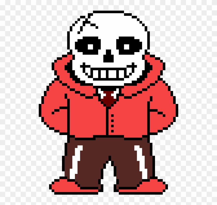 President Hardtale Sans - Undertale Pixel Art Sans #1221008