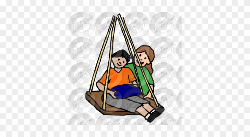 Swing Picture For Classroom Therapy Use Great Swing - Occupational Therapy Swing Clip Art #1221036