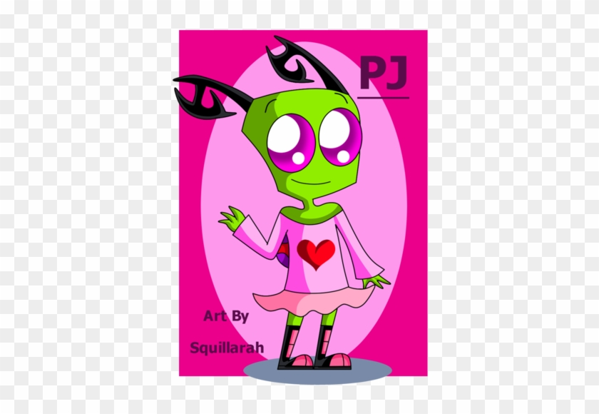 Invader Zim Oc-pj By Skunkynoid - Cartoon #1221065