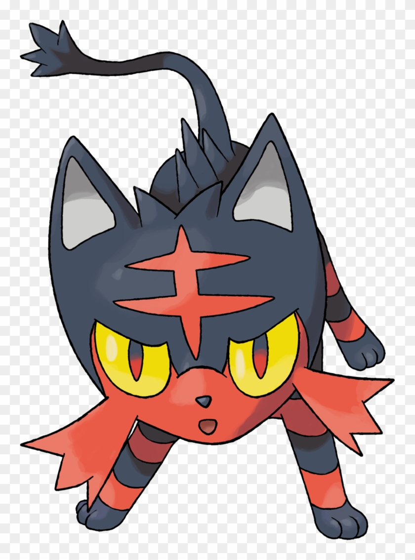 Litten By Theangryaron - Pokemon Litten Angry #1221104