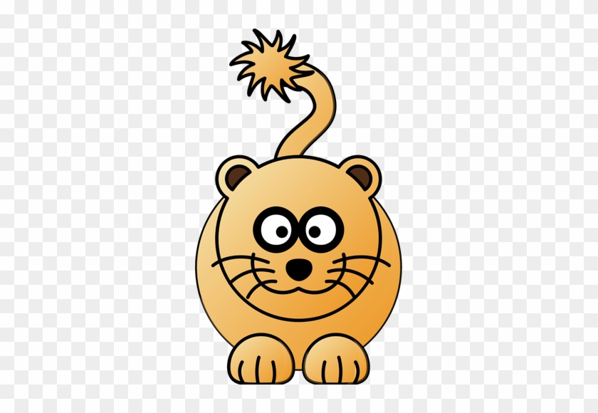 Female Lioness Clipart - Cartoon Lions #1221117