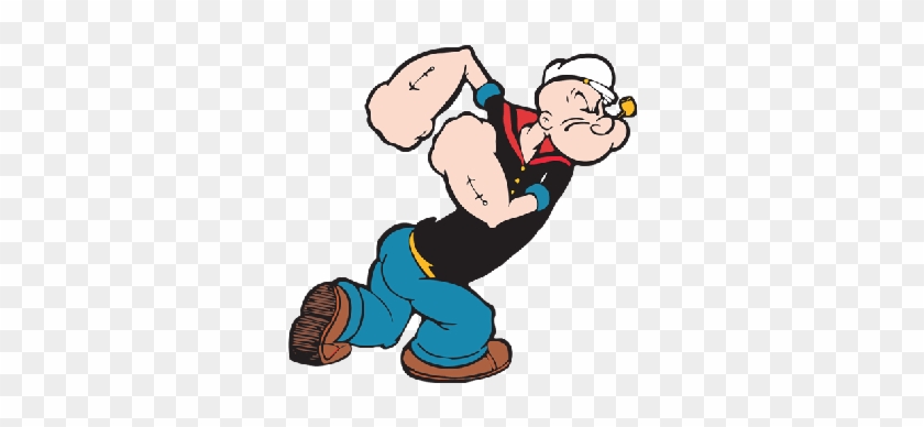Popeye U Zaletu - Popeye The Sailor Man Vector #1221210